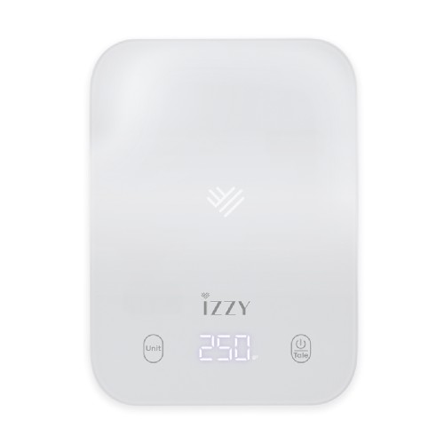 ΖΥΓΑΡΙΑ ΚΟΥΖΙΝΑΣ IZZY WHITE GLASS (224606) ΕΩΣ 10Kg